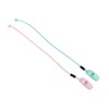 Hearing Aid Clips Pink Green Combination Set Portable Compact Flexible