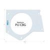 Replacement Englander Pellet Stove Combustion Blower Gasket PU-CBG, 2406J