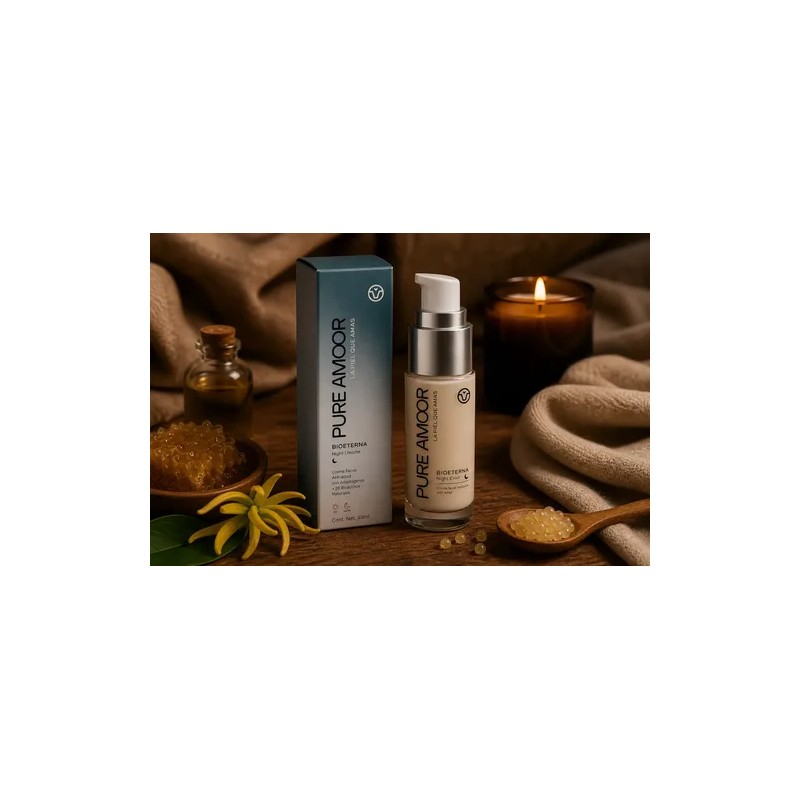 Crema Facial Antiedad Pure Amoor 40 Ml Hidratante