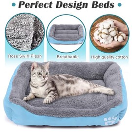 Genérico Cama para Perro, Cómoda Cama Nido para Perros,Cama para Gato, Cama Nido para Dormir para Cachorros y Perros, Resistente, Confortable, con... 
