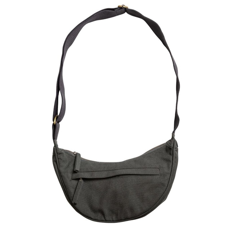 Terra Thread Organic Cotton Crossbody Bag, Cloud Grey