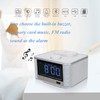 Bluetooth Speaker Player Radio Wireless Charging Digital Alarm Clock