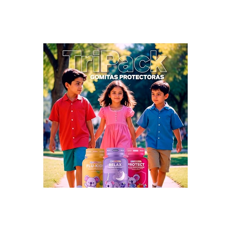 Migomita Relax + Protect + Flukids | Pack 3 Día