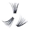 Cluster Lashes 240pcs 40D DIY Eyelash Extension D Curl Long