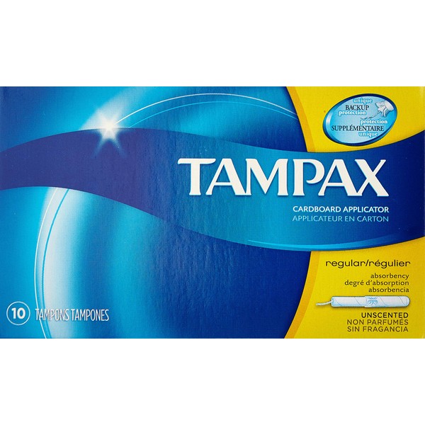 Tampax Tampons Regular 10 Each (Pack of 3)