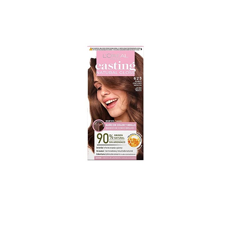L'Oréal Paris Casting Natural Gloss Bathroom Colour and Shine, Optimal