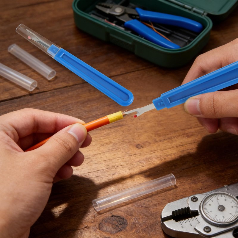 12-Pack Fiber Optic Ripper, Buffer Tube Binder Tool for Cable