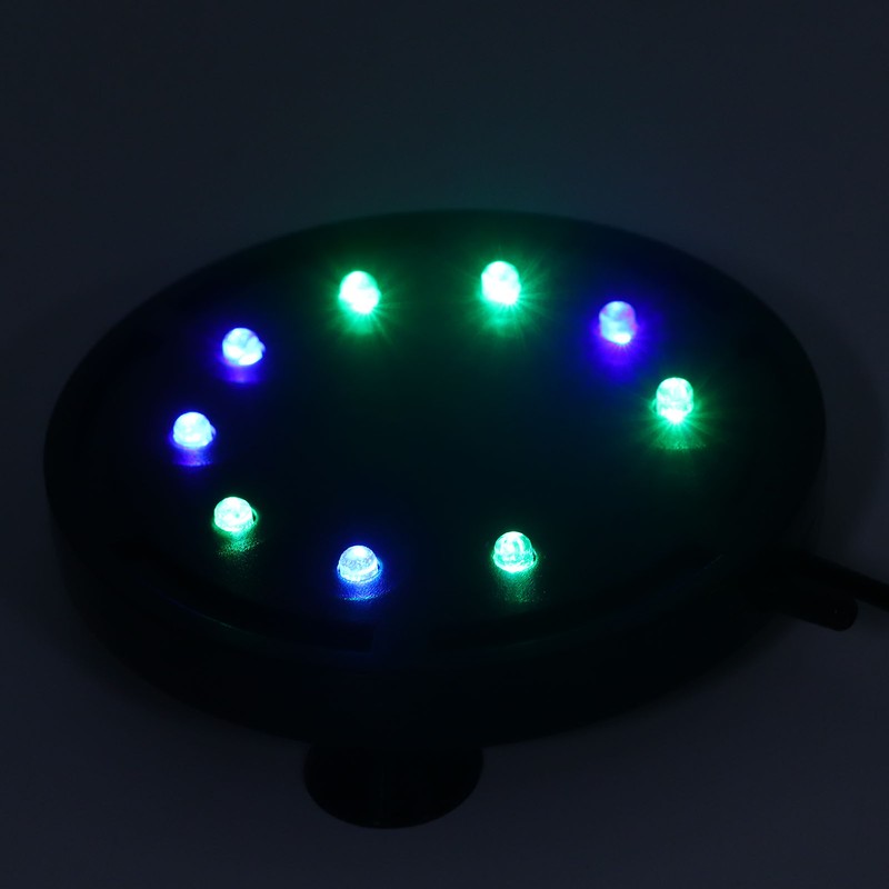 Aquarium LED Air Stone Fish Tank Bubbler Oxygen Diffuser with