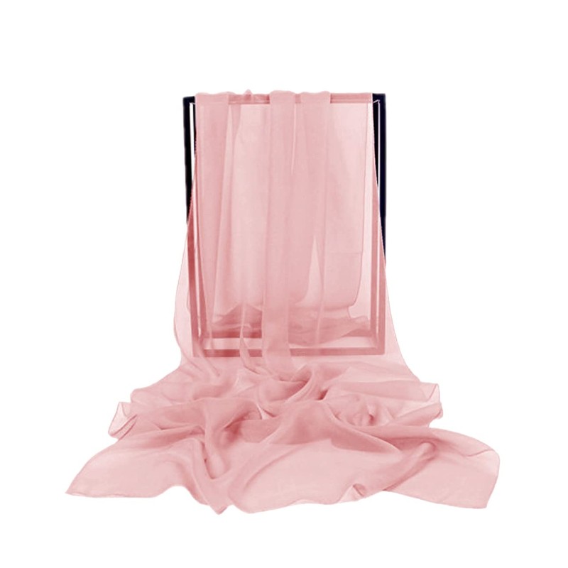 Bridesmay Chiffon Elegant Stole Scarf for Dress in Various Colours