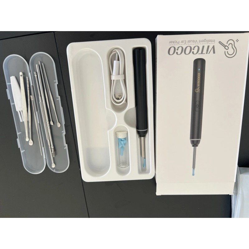 vitcoco Ear Wax Removal Tool, Ear Wax Removal Kit Endoscope