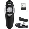 Presentation Clicker Remote Laser Pointer - Wireless USB Presenter -