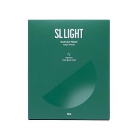 SLLIGHT Heartleaf Peelief Footpatch, 1box 8ea, Specilaized for Exfoliation on Foot, Helps for Dry, Cracked Feet, Callus, Dead Skin Remover - Feet Peeling Patch for Soft Baby Feet, All in One