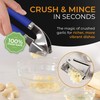 ORBLUE Garlic Press Stainless Steel - Premium Professional Grade Garlic