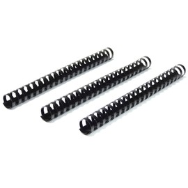 RAYSON Plastic Binding Combs, 200 Sheets, 21 Rings, 25 mm Comb Binder Spines, A4, Black, Pack of 30