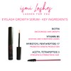 ismi Lashes Eyelash Growth Serum Infused with vitamin B5 &