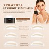 Eyebrow Stamp Kit Quick Makeup Tool for Natural Perfect Brows