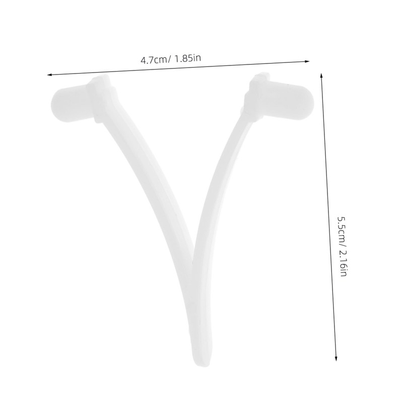 Mipcase 8Pcs Pool Cleaning Tool Replacement Clips for V Shaped