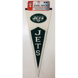 *NEW* New York Jets High-Quality, Heavy-Duty Wool The Mini Pennant Sign Decor NY