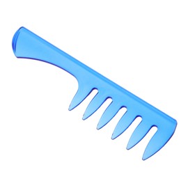 Healeved Wide Tooth Hair Comb for All Hair Smooth Teeth Scalp and Styling Tool Vintage Blue Hairdressing Comb for Salon and Home Use Effortless Volume and Texture