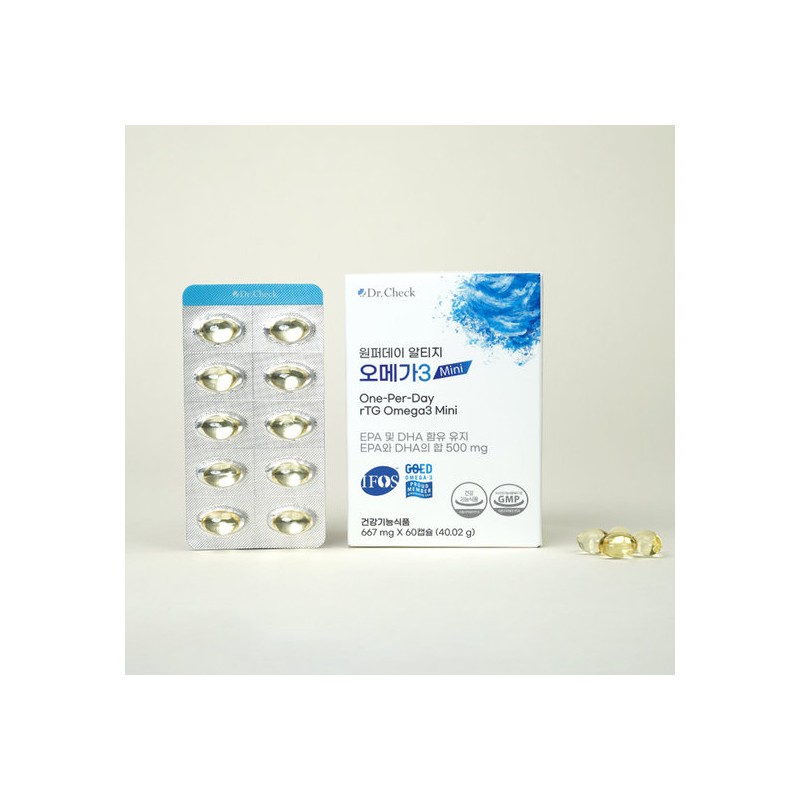 Doctor Check Dr. Check One Per Day RTG Omega 3