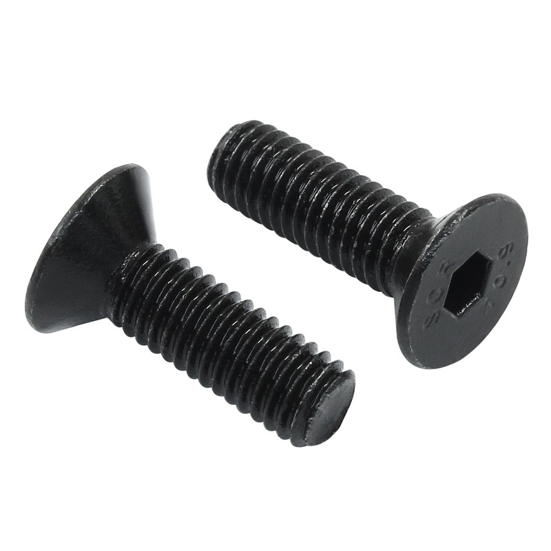 Dijedev M5-0.8 x 16mm Flat Head Socket Cap Screws, 10.9