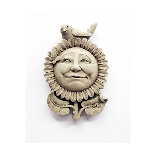 Carruth Studio, Sunflower Morning Wall Plaque Figurine, Original Sculpture Handcrafted