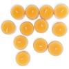 Hyoola Pure Beeswax Tea Lights, Handmade Decorative Unscented, Tealight Candles,