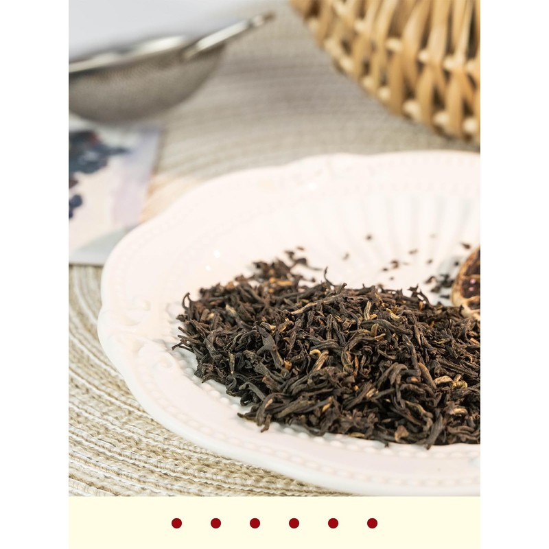 GLDNT Organic Black Tea Loose Leaf, Natural Organic Black Tea,
