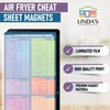 Air Fryer Accessories Magnetic Cheat Sheet Set by Linda’s Essentials
