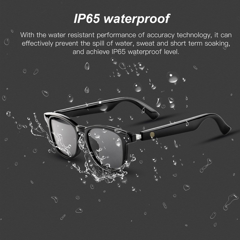 Smart Glasses Built in Mic Half Open Ear Wireless BT