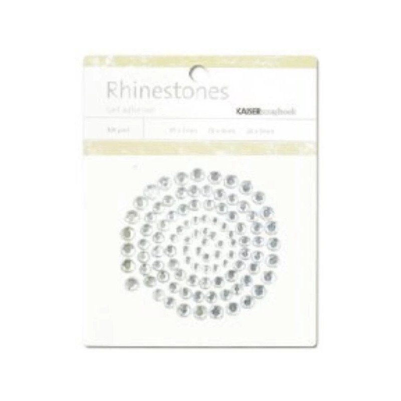 Kaisercraft - Self Adhesive Rhinestones -Pick Color, 100 count -