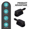 Polcatay 2 PCS Front Windshield Wiper Nozzle, 4-way 360-degree Wide-angle