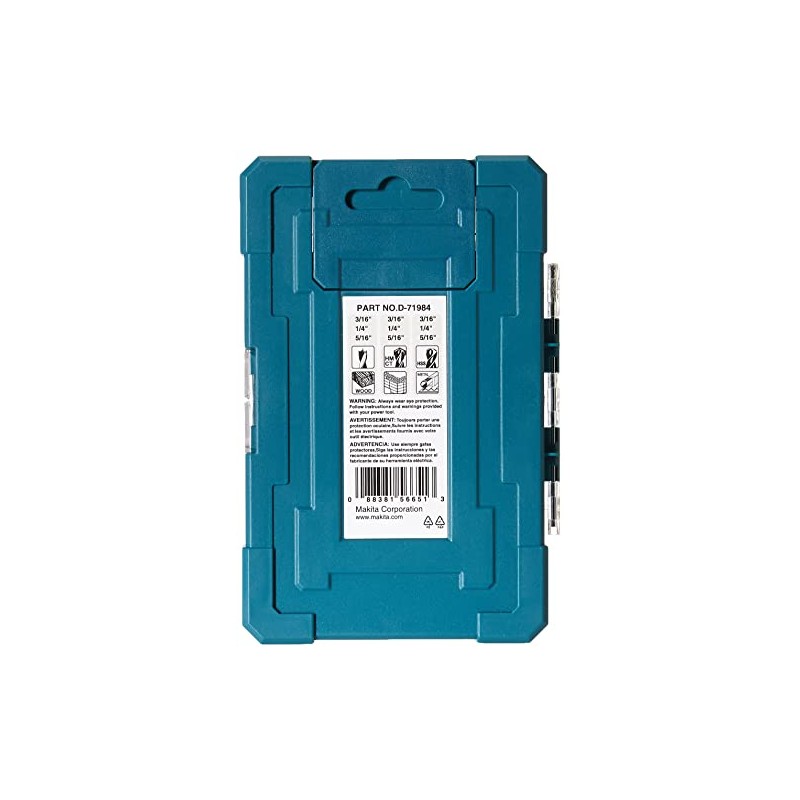 Makita Juego de Brocas Profecional D-71984