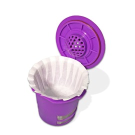 Ekobrew Universal Optional Paper Filters for Refillable K-cups for Keurig Brewers, 300 Count