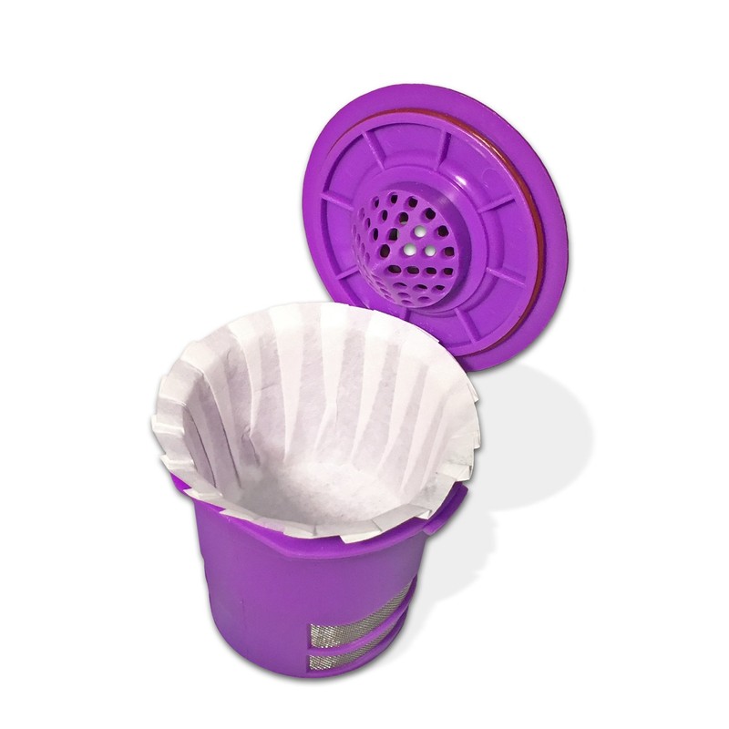 Ekobrew Universal Optional Paper Filters for Refillable K-cups for Keurig