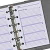 Kalpa 6 Ring Binder Agenda Refill Personal Organiser Diary Insert