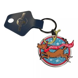 Universal Studios Dr. Seuss The Grinch "Merry Grinchmas" Max Keychain