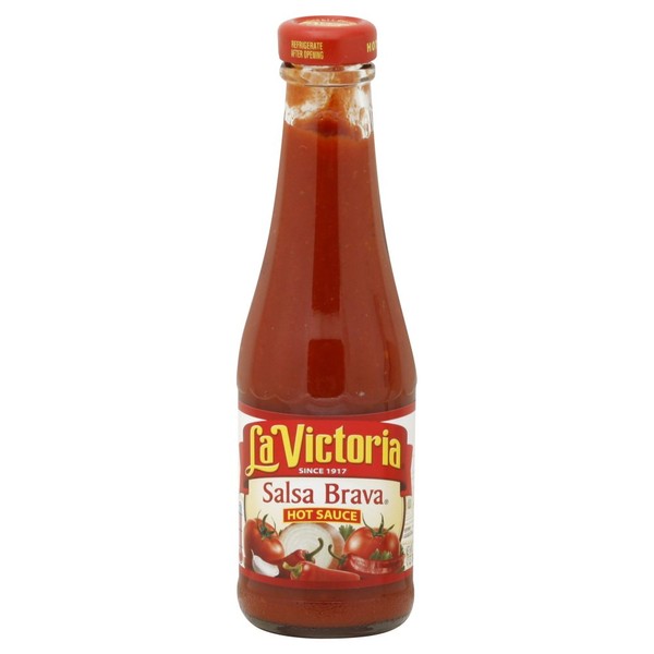 La Victoria Salsa Brava Hot Sauce, 12 Ounce (Pack of 12)