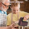 Yomelo 9-Speed Digital Hand Mixer Electric, 400W Powerful DC Motor,