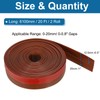 PATIKIL Silicone Seal Strip, 2 Roll 20 ft x 1"