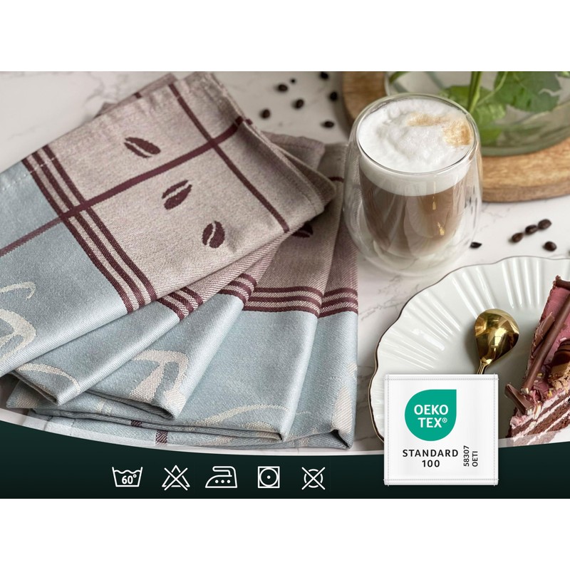'Chef's Quality ZOLLNER® Set of 5 Tea Towels 50 x