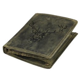 Greenburry Vintage Wallet Hirsch Leather 9,5 cm