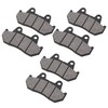 AHL Semi-metallic Front & Rear Brake Pads Set for Honda