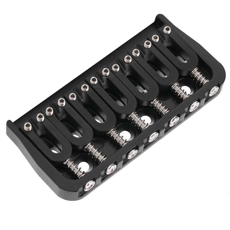 Electric Guitar Bridge 7 Strings GA891 Fixed Musical Accessories Black