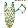 MIYABALA 2PCS Hay Net for Horses,Slow Feed Hay Bag for