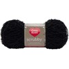 Red Heart Scrubby Yarn - Black