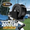 Bravex 2000LBS Boat Trailer Winch Hook Portable Hand Winch Two
