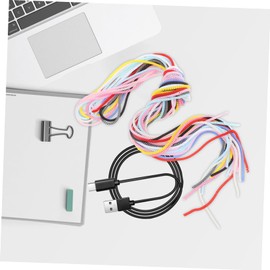 Gatuida Data Cable Protective Sleeves 1.4m Spiral Cord Hider Cable Management Tube for Cord Saver