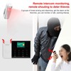 WIFI+GSM+GPRS 2.4in TFT Alarm System AntiTheft Detector with SOS Button