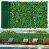 Grooy Grass Wall, Artificial Tropical Boxwood Panels 40"x120"(33.33 SQFT), Privacy